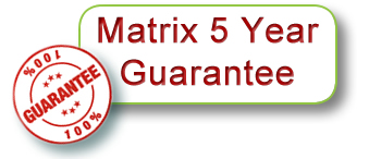 5 year guarantee on our work